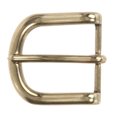 thumbnail image 1 of 1 5/8" (40 mm) Nickel Free Single Prong Horseshoe Belt Buckle, 1 of 2