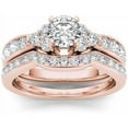 thumbnail image 1 of 1-5/8 Carat T.W. Diamond 14kt Rose Gold Engagement Ring Set, 1 of 1