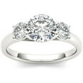 thumbnail image 1 of 1-5/8 Carat T.W. Diamond Three-Stone 14kt White Gold Engagement Ring, 1 of 1