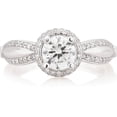 thumbnail image 1 of 1-5/8 Carat T.W. IGL Certified Diamond 14kt White Gold Engagement Ring, 1 of 2