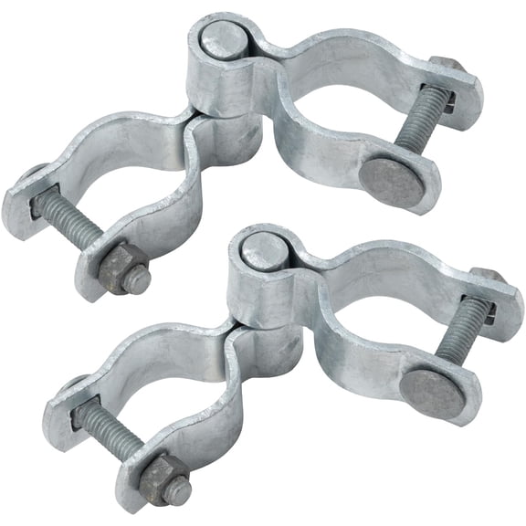1-5/8" Chain Link Gate Hinge Kit Include Female & Male Hinges Fence Hardware Galvanized Steel 2 Set