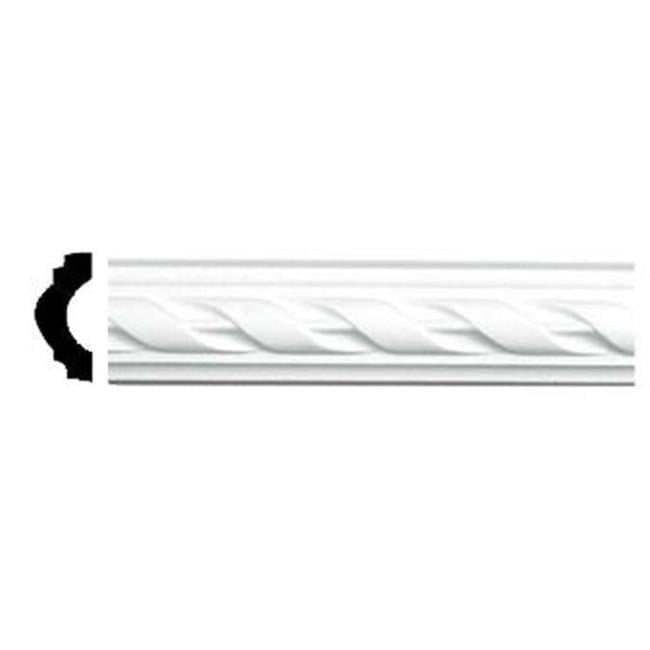 White Primed Urethane French Ribbon Panel Moulding