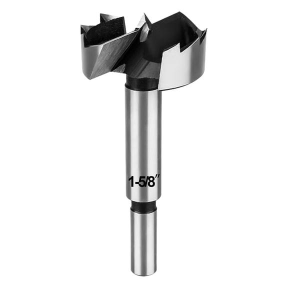 1-5/8 Inch Forstner Bit, BASYNOL Forstner Drill Bit for Wood by Round Shank