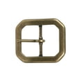 thumbnail image 1 of 1 5/8 Inch Single Prong Octagon Rectangular Center Bar Belt Buckle, 1 of 1