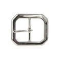 thumbnail image 1 of 1 5/8 Inch Single Prong Octagon Rectangular Center Bar Belt Buckle, 1 of 1