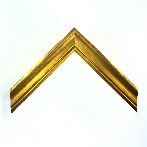 1 5/8" Readymade Wood Picture Frame (Gold X's)