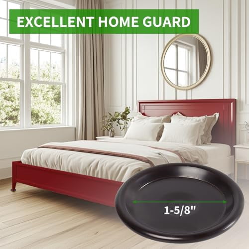 1 5/8" Round Carpet Bottom Furniture Caster Cups, Reusable Furniture Sliders for Hardwood Floors,Felt Furniture Pads Coasters to Protect Tile or Laminate Floors from Scratches, Brown/Gray (24 Pack)