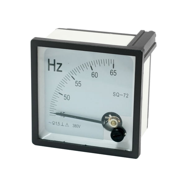 1.5 Accuracy Class 45-65Hz Frequency Tester Analog Panel Meter AC 380V