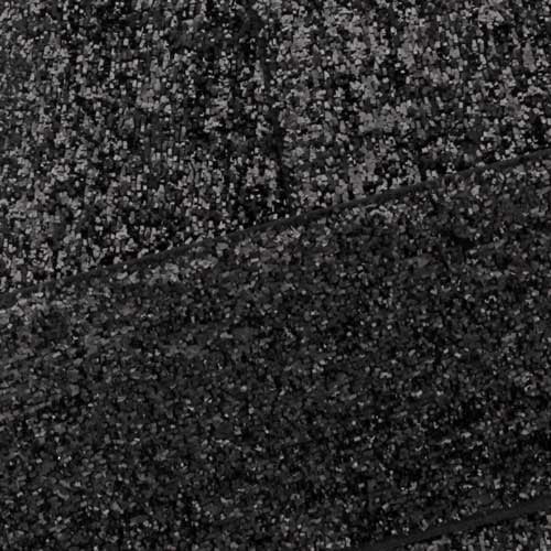 1.5" Black Glitter Ribbon 3yd