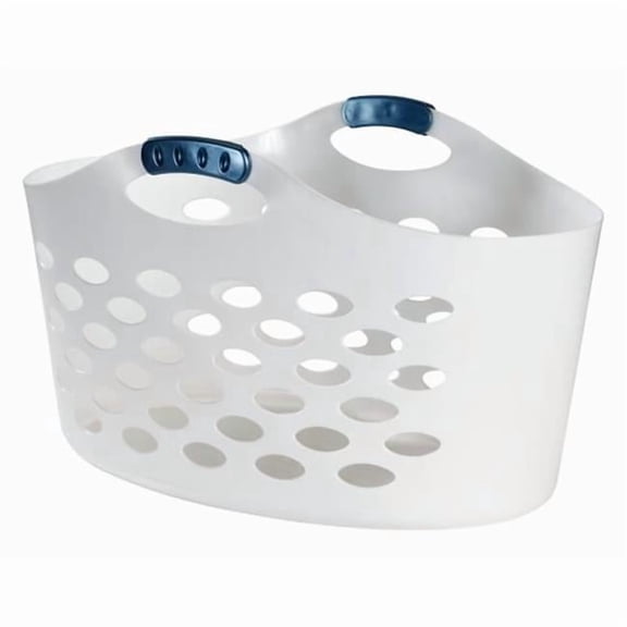1.5 Bushel White Flex Basket - Pack of 6