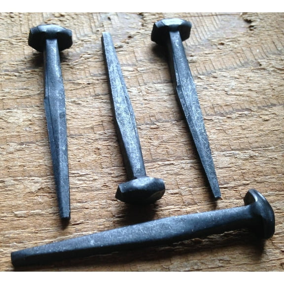 1.5" COMMON ROSE HEAD - Black -4d 50Nails