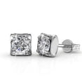 thumbnail image 1 of 1.5 CT Fine Round Diamond Stud Earring Pair - White Gold, 1 of 1