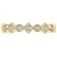 thumbnail image 1 of AFFY 1/5 Carat (Cttw) Round Natural Diamond Beautiful Engagement Ring 14K Solid Yellow Gold (I-J Color, I2-I3 Clarity, 0.2 Carat (cttw) Ring Size-5, 1 of 4