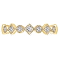 thumbnail image 1 of AFFY 1/5 Carat (Cttw) Round Natural Diamond Beautiful Engagement Ring 14K Solid Yellow Gold (I-J Color, I2-I3 Clarity, 0.2 Carat (cttw) Ring Size-9, 1 of 4