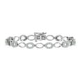 thumbnail image 1 of 1.5 Carat Diamond Link Bracelet in 14K White Gold (7.5 Inch) (SI1-SI2 Clarity), 1 of 3