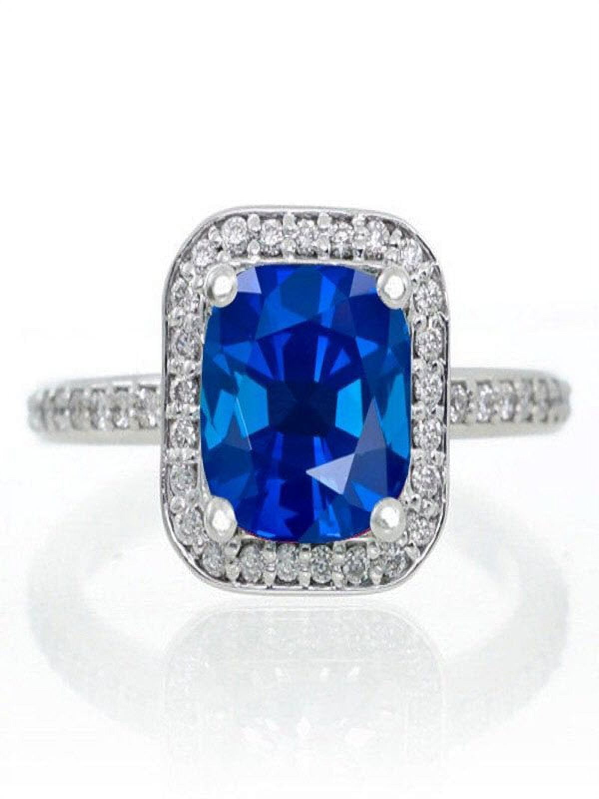 Vintage Style Diamond & Sapphire Ring – HANIKEN JEWELERS NEW-YORK
