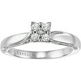 thumbnail image 1 of 1/5 Carat T.W. Diamond 10K White Gold "Enchanted" Women's Engagement Ring by Keepsake, 1 of 2