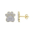 thumbnail image 1 of Everly Women's Diamond 10k Yellow Gold Earrings, 1 of 5