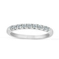 thumbnail image 1 of 1/5 Carat TW Women's Diamond Ring Wedding Band in 10k White Gold (G-H, I1), 1 of 3