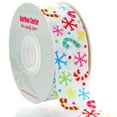 thumbnail image 1 of 1.5" Christmas Confetti Grosgrain Ribbon 100yd, 1 of 1