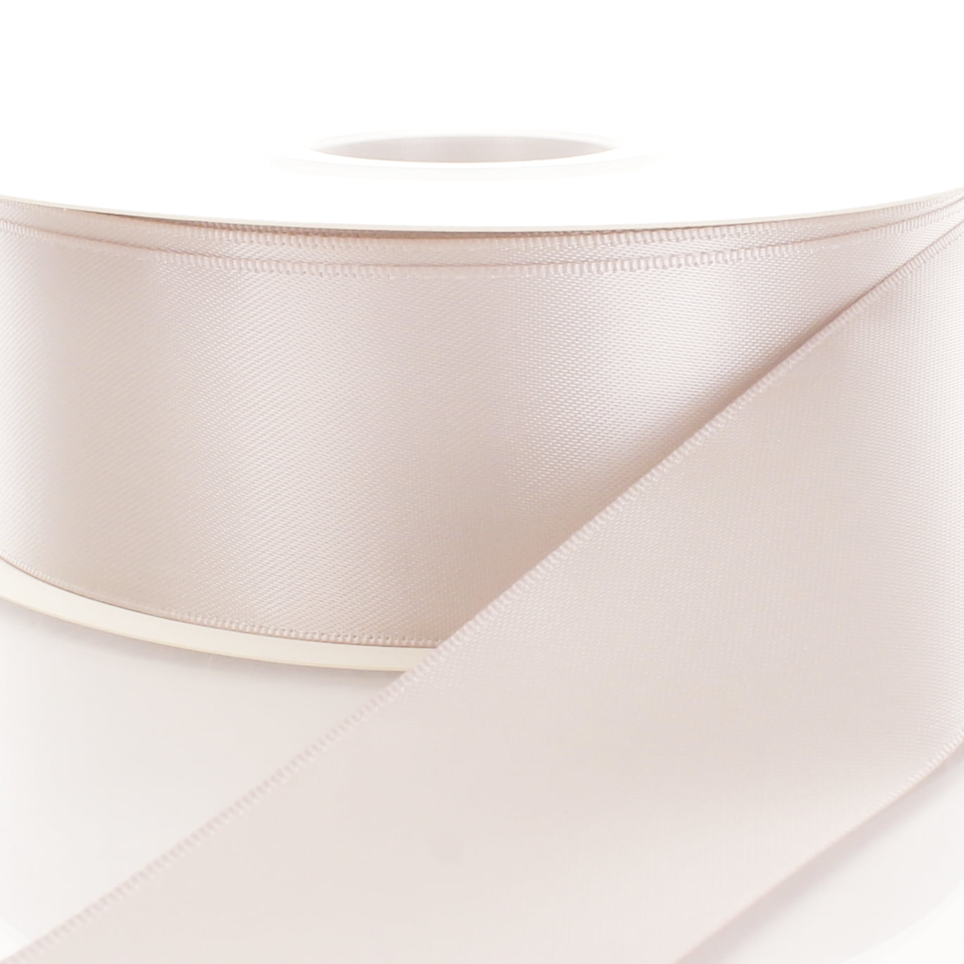 1.5" Double Faced Satin Ribbon 818 Beige 50 Yard