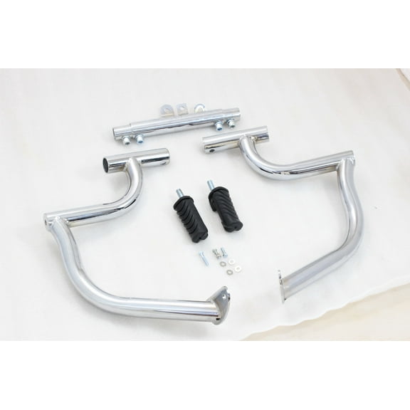 1.5" ENGINE GUARD CRASH BARS 4 2006-25 KAWASAKI VULCAN 900 ALL MODEL CHROME