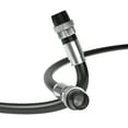 thumbnail image 1 of 1.5' Feet, Black RG6 Coaxial Cable with rubber booted - Weather Proof Indoor / Outdoor Rated Connectors, F81 / RF, Digital Coax for CATV, Antenna, Internet, Satellite, and more, 1 of 7