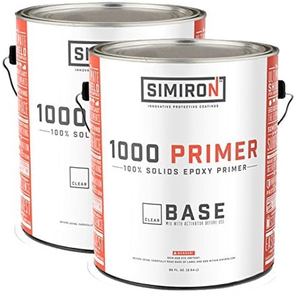 1.5 Gallon 100% Solids Epoxy Primer Kit - Zero VOC, Blush Resistant, and Low Viscosity - Delivers excellent surface wetting, penetration, and extended open time$$Tools & Hardware Other