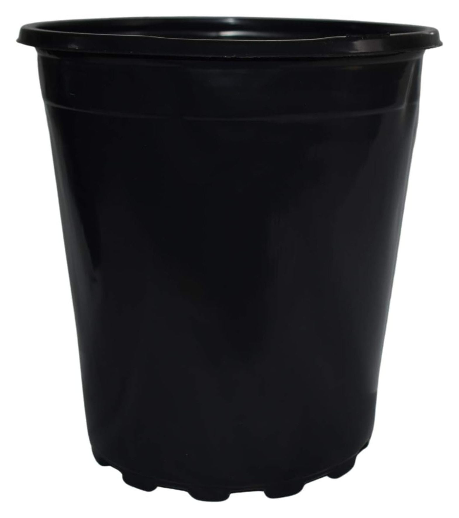 1.5 Gallon Black Plastic Nursery Pot (Trade 2 Gallon Size) (25