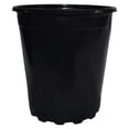 1.5 Gallon Black Plastic Nursery Pot (Trade 2 Gallon Size) (25