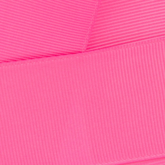 1.5" Grosgrain Ribbon Solid 156 Hot Pink 5yd