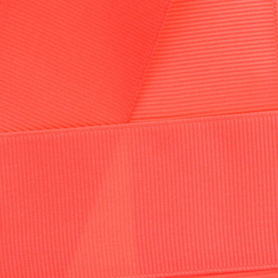 1.5" Grosgrain Ribbon Solid 245 Coral 50yd