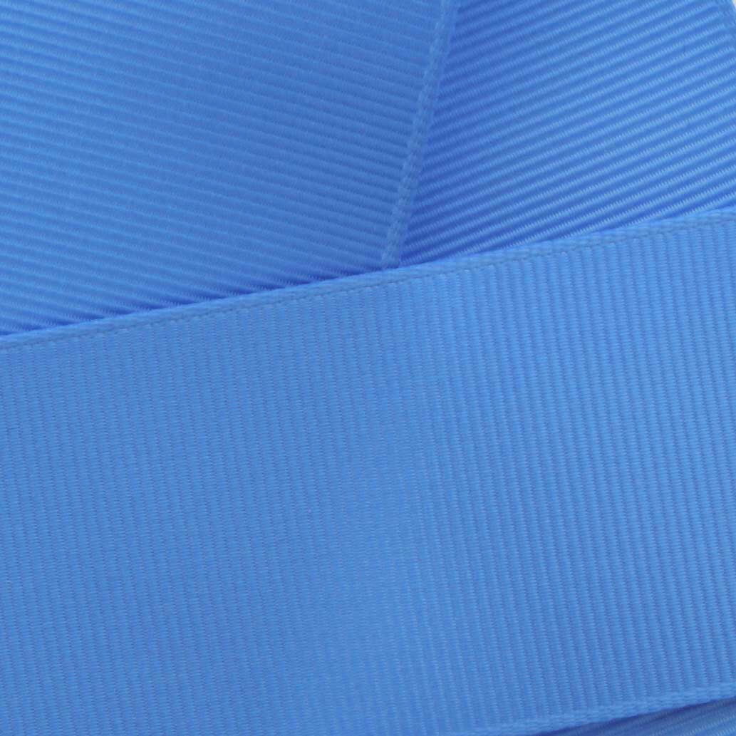 1.5" Grosgrain Ribbon Solid 337 Capri Blue 50 Yard
