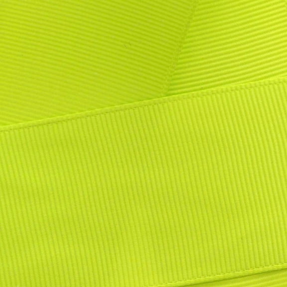 1.5" Grosgrain Ribbon Solid 546 Lime Green 50yd