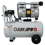 1.5 HP Air Compressor 8 Gallon Oil-Free - Portable Electric Shop Compressor
