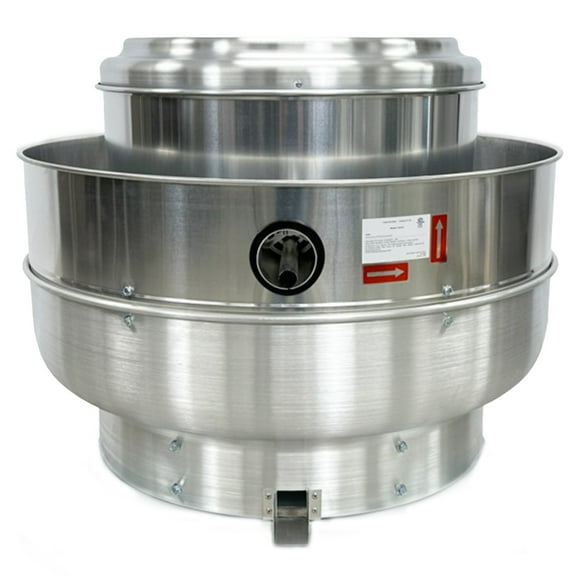 1.5 HP Restaurant Commercial Exhaust Fan in Stainless Steel 4000 to 6900 CFM