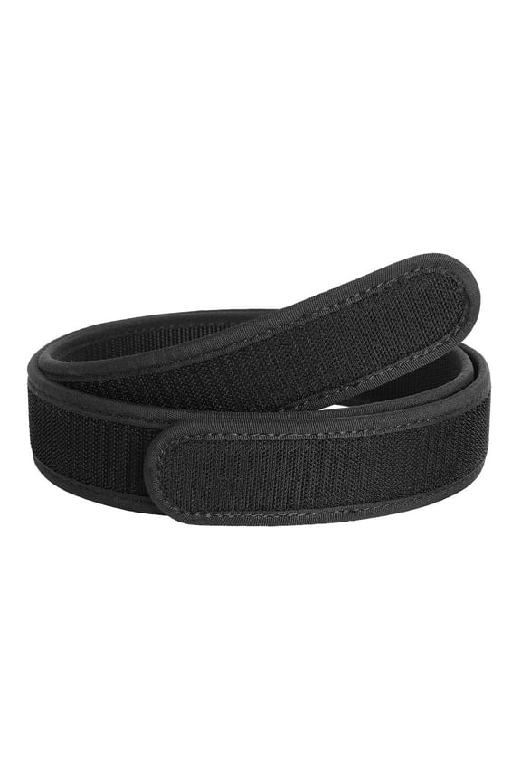 1.5" Hook Loop Inner Liner Belt | Soft Nylon Stabilizing Under Waist Strap, Adjustable Trim-To-Fit Support Belt for Daily Belts