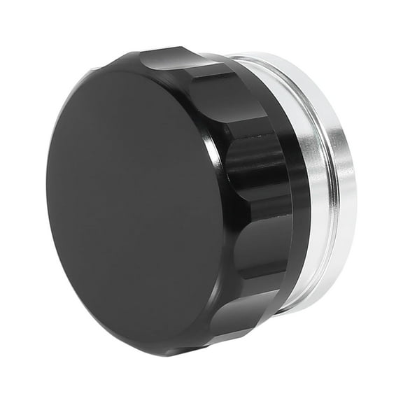 1.5" ID Aluminium Alloy Universal Auto Weld On Filler Neck Cap Oil Fuel Tank Silver Tone Black
