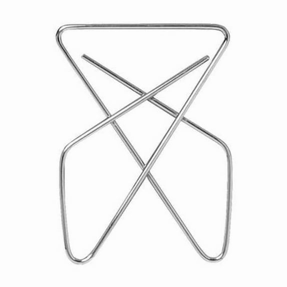 1.5 In. Butterfly Small No.2 Paper Clip, Pack - 50