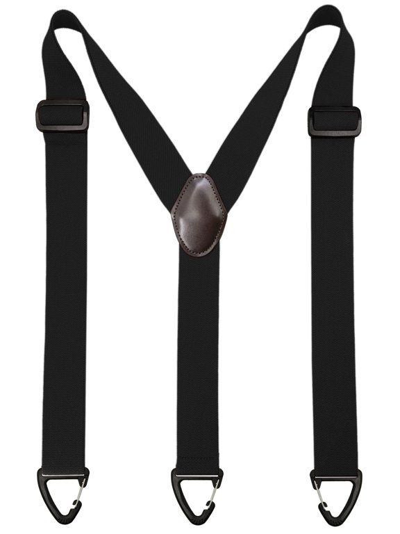 1.5 In Y Belt Loop Suspenders for Unisex Under Clothing with 3 Hooks.