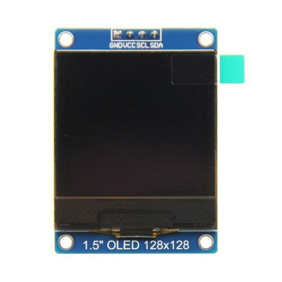 1.5 Inch 4PIN OLED Display Screen Module SH1107 Drive IC 128x128 IIC Interface for 51 STM32 P22101