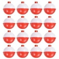 thumbnail image 1 of Uxcell 1.5" Fishing Bobbers 16 Pack Plastic Push Button Round Fishing Float, 1 of 7