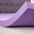 thumbnail image 1 of 1.5 Inch Gel Memory Foam Mattress Topper Ventilated Soft Pressure Relieve Mattress Pad, Breathable Bed Topper, CertiPUR-US Certified, Twin Size, 1 of 7