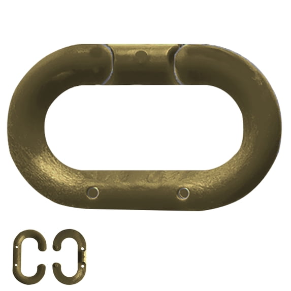 1.5 Inch Khaki Gold Master Links (10 Pk)
