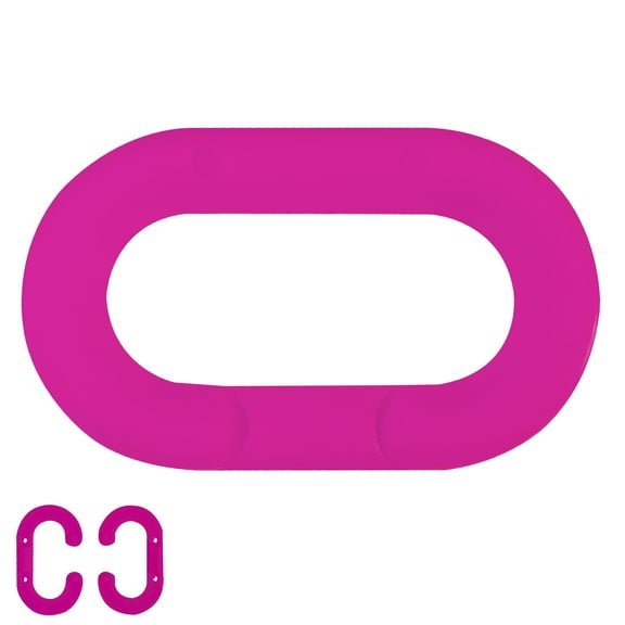 1.5 Inch Safety Pink Master Links (10 Pk)