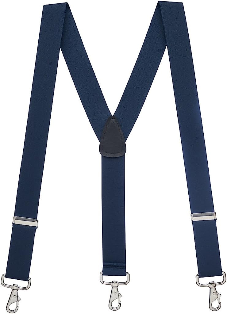 ButtonMode Suspender Brace Pant Buttons Set Includes 1-Dozen Pants Buttons  Measuring 17mm (slightly more than 5/8 Inch), Blue Navy, 12-Buttons 