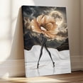 thumbnail image 1 of 1.5-Inch Thick Canvas Print Wall Art for Living Room, Bedroom, Office or Entryway – Decorative Wall Decor with Flower Headed Figure Moonlit Landscape -28x40x1.5 in, 1 of 9