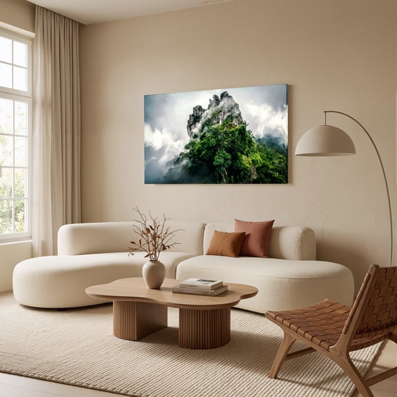 1.5-Inch Thick Canvas Print Wall Art for Living Room, Bedroom, Office or Entryway Decorative Wall Decor with Rum Dum Cocktail Recipe Art Print -32x48x1.5 in