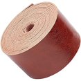 thumbnail image 1 of 1.5 Inch Wide 79 Inch Long Lychee Pattern Leather Belt Wrap Single Sided Flat Cord, 1 of 9