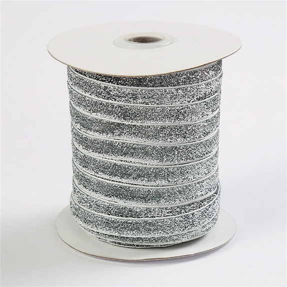 1.5 Inch Wired Craft Ribbon for Gift Wrapping Bows Christmas Tree Decorations Wedding Party Home Holiday DIY Crafts 50 Yard Roll